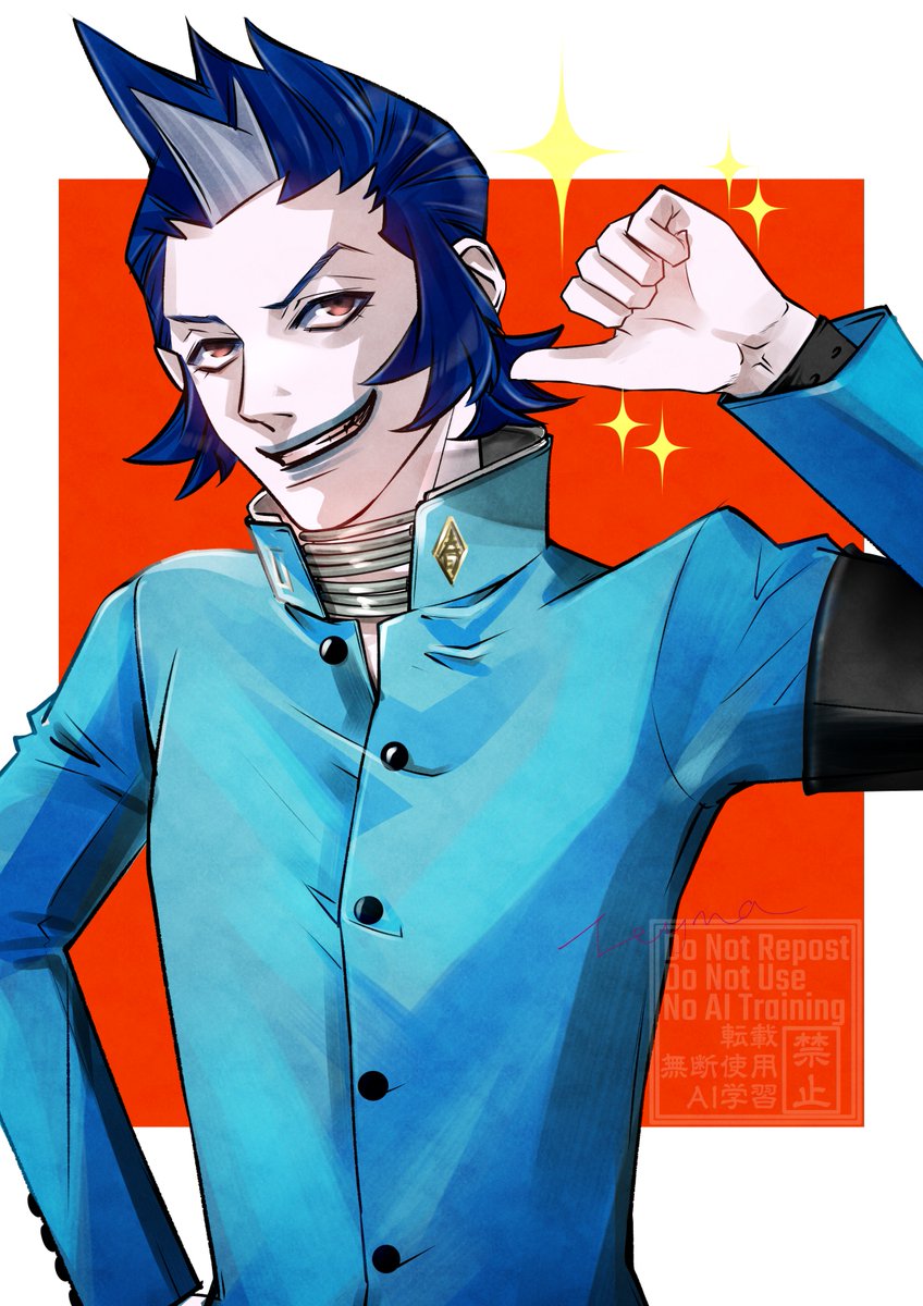fflothll's tweet image. #persona2 #AtlusFaithful　三科栄吉 Michele