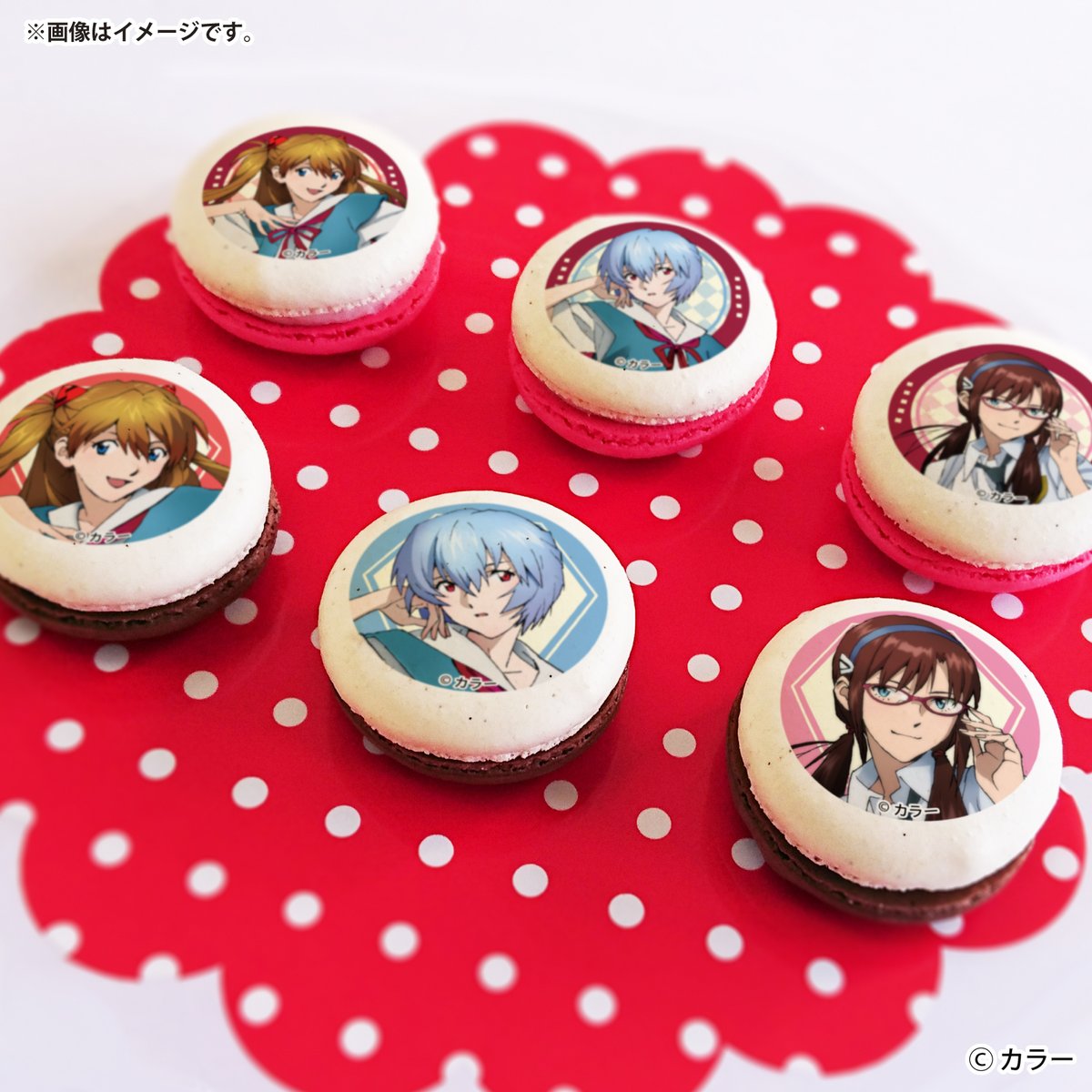 ❤『#エヴァンゲリオン』Valentine Sweets 2026❤ レイ、アスカ、マリ