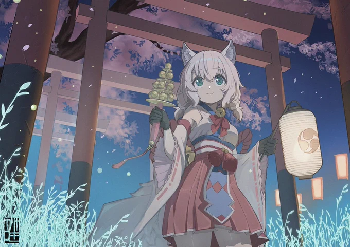 Skebご依頼どうもありがとうございました。 匿名のご依頼主様のOCちゃんを描かせて頂きました。