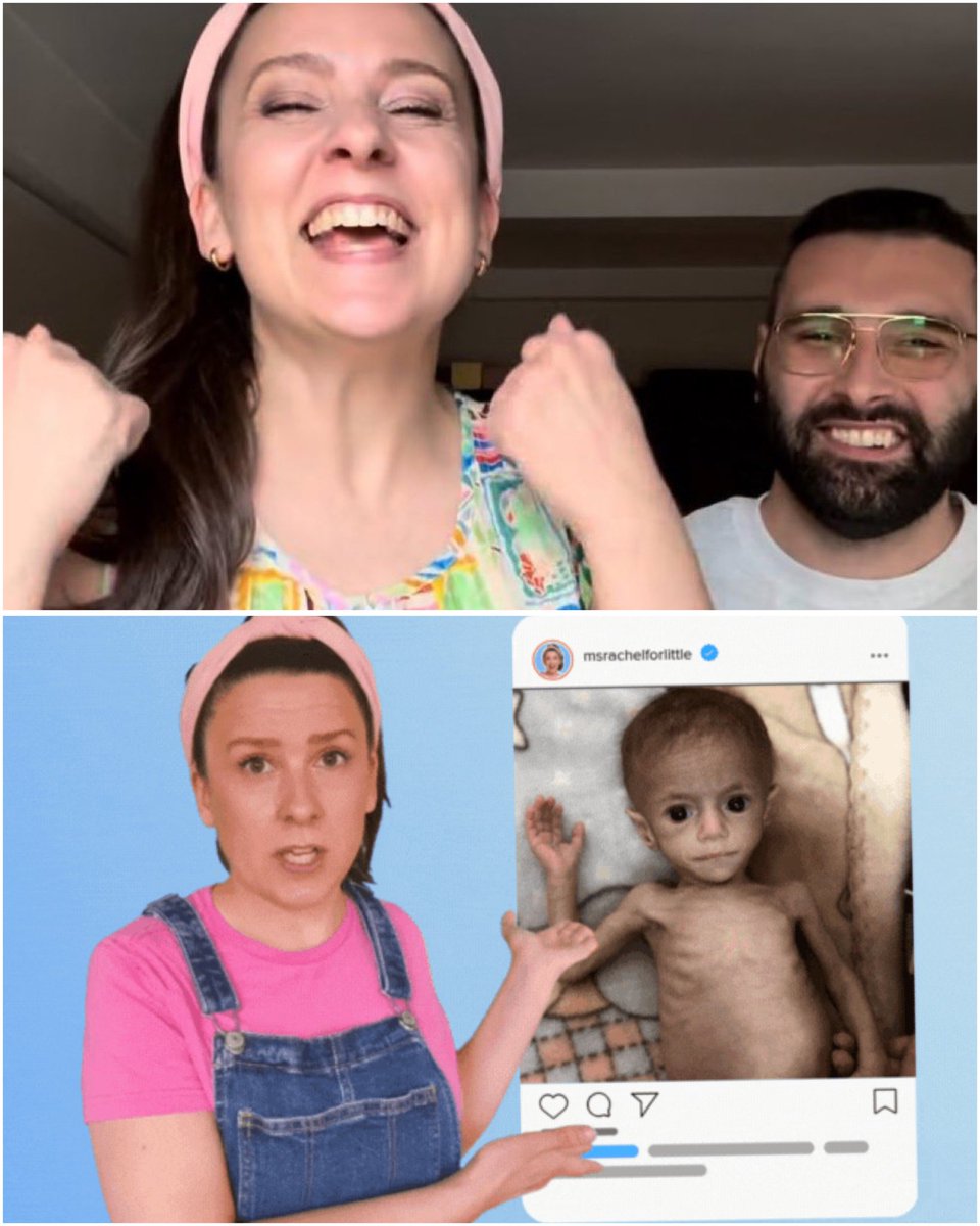 Let's not get carried away!
I don't see any pattern or evidence of antisemitism here!

Ms. Rachel only accidentally:
👉 Hosted a Hamas supporter who glorified October 7th 
👉 Said that Israel was starving to death a child in Gaza (who was evidently suffering from a genetic