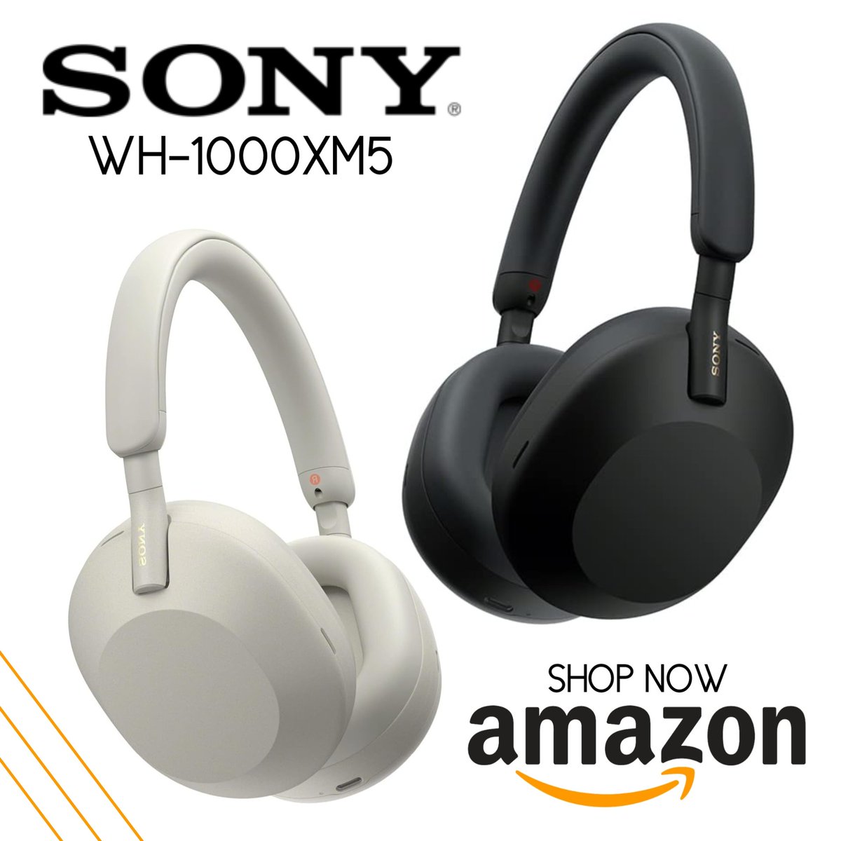 Sony WH-1000XM5 Premium Noise Canceling Headphones Available on Amazon 🎧 😱

SHOP NOW 👉🏻 amzn.to/4qrxabW

Unlimited sound 🔊 

#NoLimit #sony #Amazon