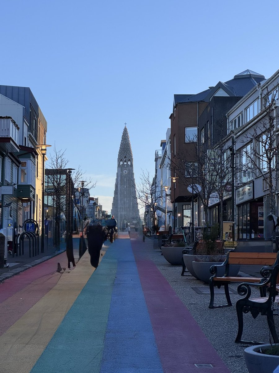 TheOtherLori's tweet image. 4 mile walk checking out Reykjavik Iceland with my best traveling partner. Followed by Northern Lights Hunting. It’s extremely windy but not too cold. #seenonmytravels #runchat #crosstraining #northernlights #sunvoyager
