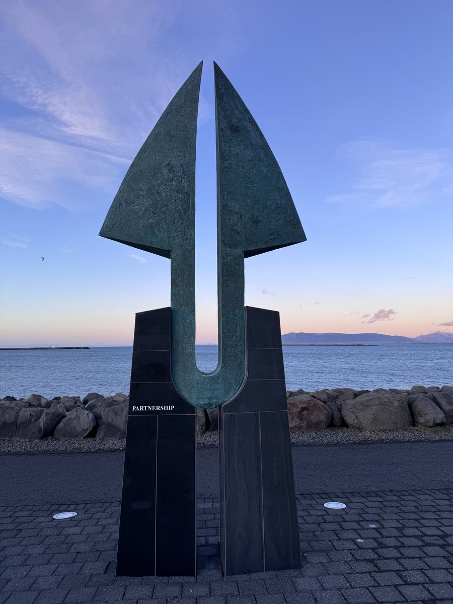 TheOtherLori's tweet image. 4 mile walk checking out Reykjavik Iceland with my best traveling partner. Followed by Northern Lights Hunting. It’s extremely windy but not too cold. #seenonmytravels #runchat #crosstraining #northernlights #sunvoyager