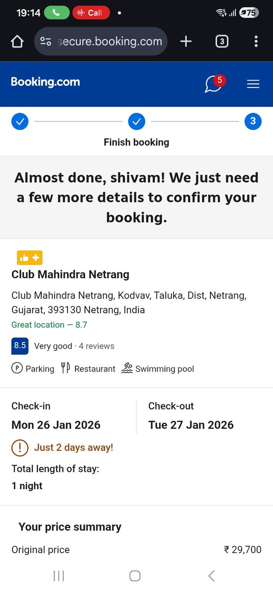 shivamvyas's tweet photo. @clubmahindra this is how you cheat and treat members? For members the rooms are not available and on a https://t.co/IcsvCqw94D it shows available. This is ridiculous. Collecting huge sum from memebers in the form of asf and membership fees and denying the rooms. https://t.co/d1F0QlqnUb