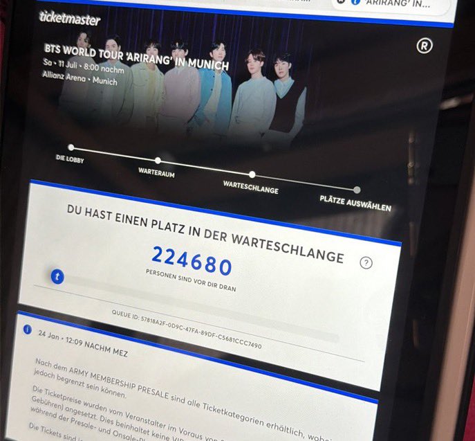 lovethve's tweet image. 800k in Mexico
250k in Munich
600k in London
INSANE QUEUE FOR BTS TOUR