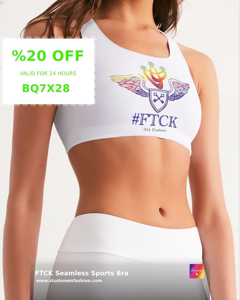 StudsmenFashion's tweet photo. Discover unmatched comfort and support with our #FTCK Seamless Sports Bra! Perfect for every activity level, this bra wicks moisture and fits just right. Don't miss out on the blend of luxury and performance. Shop now for only $59.99 π https://t.co/gZLTIJ0MfL #ComfortInMotion https://t.co/3gOsNO9bt5