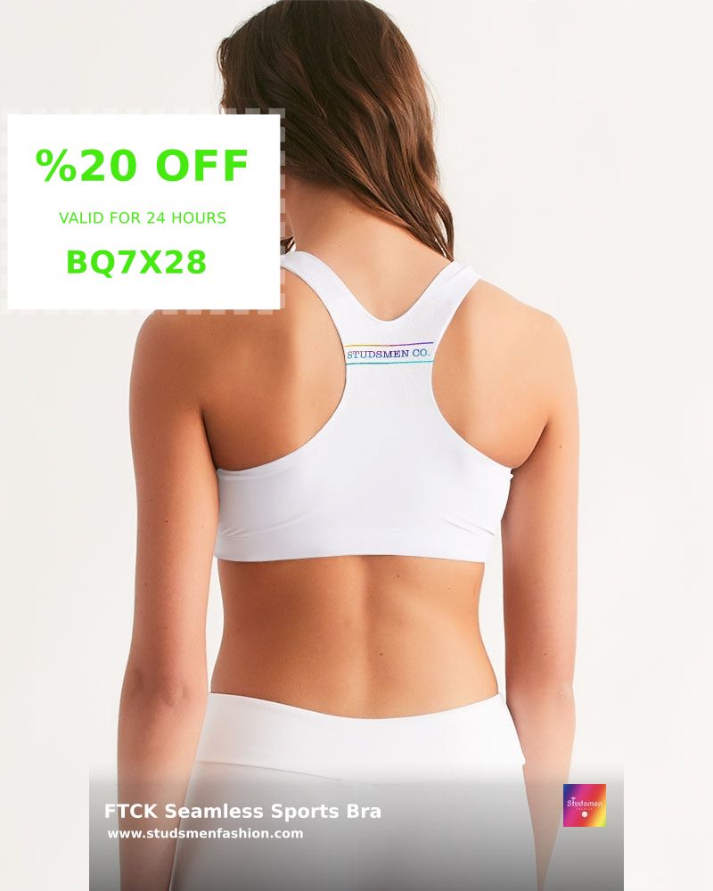 StudsmenFashion's tweet photo. Discover unmatched comfort and support with our #FTCK Seamless Sports Bra! Perfect for every activity level, this bra wicks moisture and fits just right. Don't miss out on the blend of luxury and performance. Shop now for only $59.99 π https://t.co/gZLTIJ0MfL #ComfortInMotion https://t.co/3gOsNO9bt5