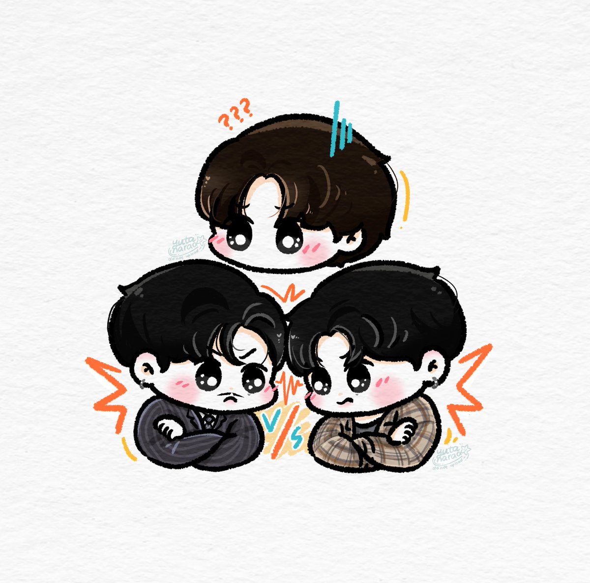 yutanaraa's tweet image. peach, thee and thee?! 🗯

#TheeAndTheeSeries #ตั้งสติหน่อยคุณธีร์