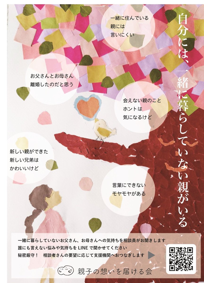 MoonAndBack2024's tweet photo. 親の離婚で会えなくなった親と
「会いたいな」と思ったら、
何かお手伝い(無料)させていただきます🙂‍↕️ 

私が親の離婚で
父と会えなくなって、
その寂しさや悲しみ怒りは
同じひとり親家庭育ちとして
理解出来ます。 

だからどの親子も
「会いたい」
気持ちがあるのなら、
「会って」欲しいです。 https://t.co/kLCCE6pH6u
