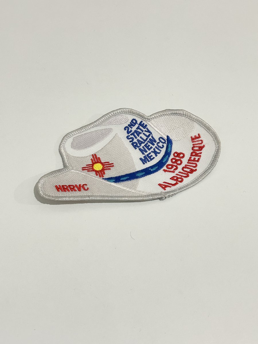 🎪No.26 1988年ニューメキシコワッペン デッドストック 軽く糊付けあり