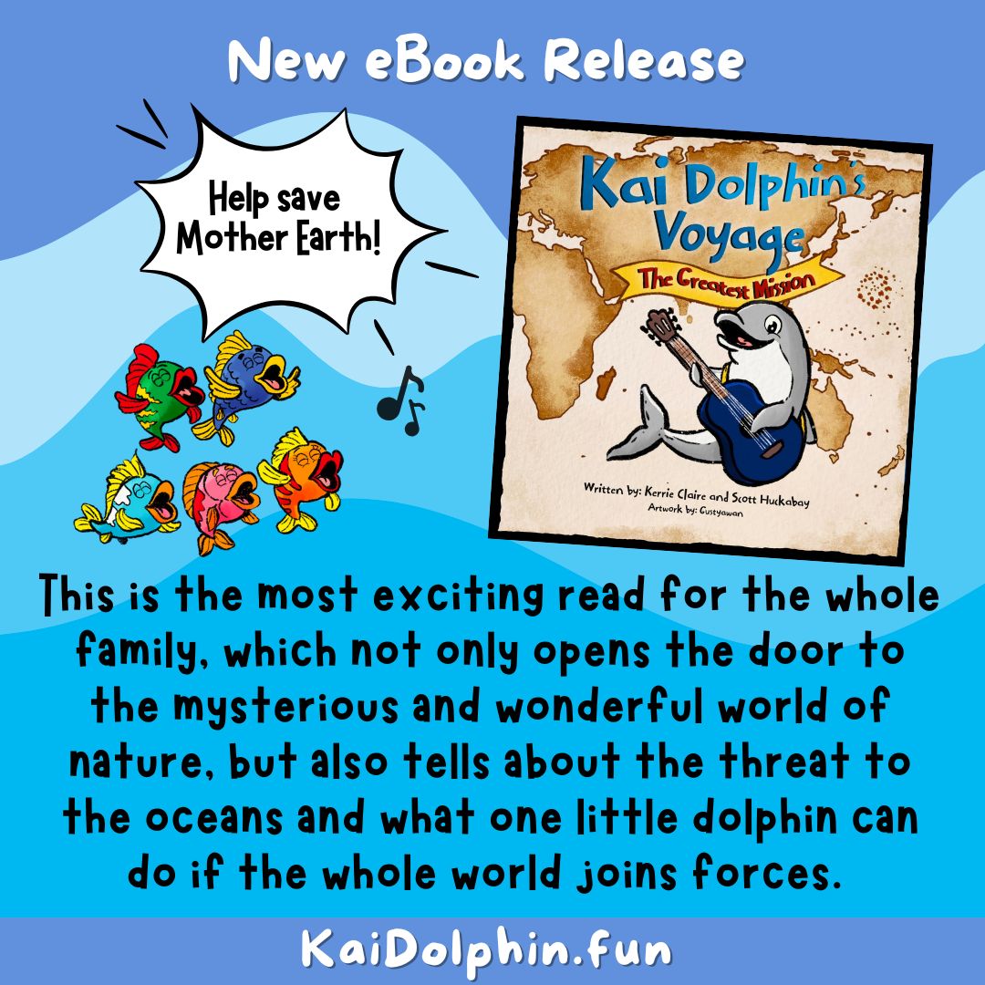 🌍🐬 New eBook Release!

Join Kai on an unforgettable ocean adventure that teaches kids and families how even one small hero can help protect Mother Earth.

👉 Read now: kaidolphin.fun

#NewEbook #KidsBook #FamilyReading #SaveTheOcean #ProtectNature #EcoFriendlyKids