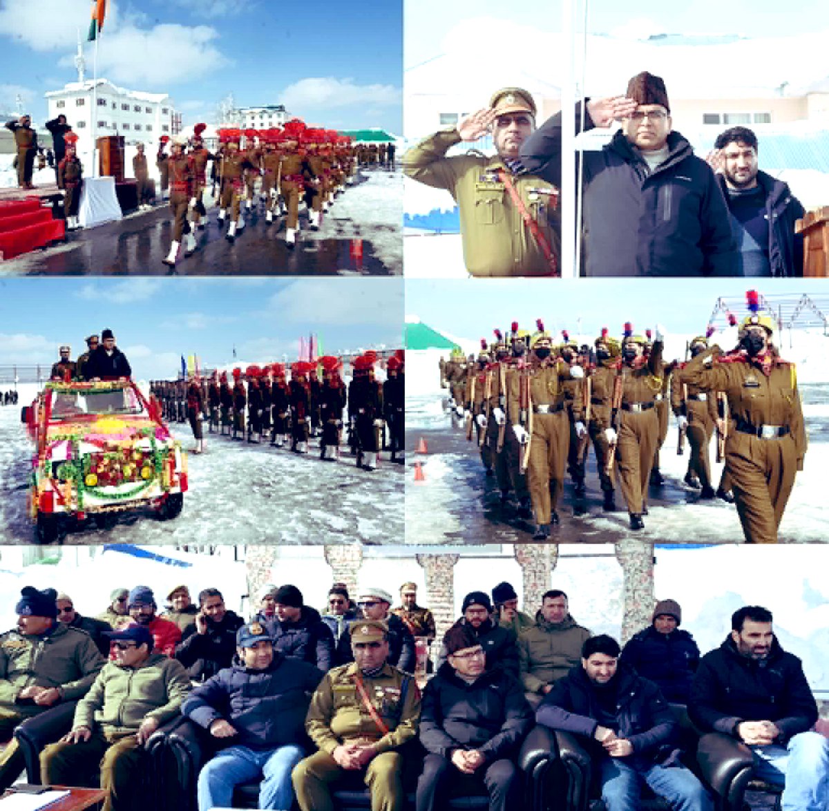AzYaqoob's tweet photo. 🇮🇳 Republic Day Rehearsal | Shopian 🇮🇳

A full-dress rehearsal for the forthcoming Republic Day celebrations was held today at District Police Lines (DPL) Shopian, marked by great enthusiasm, discipline, and patriotic fervour. @Informationspn @ShopianPolice https://t.co/BGvGOAKkk2