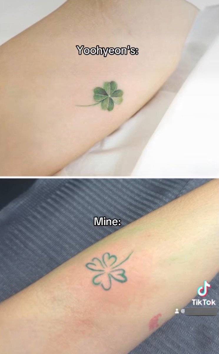 Suuuuuuuuper longggg overdue matchy tattoo with Yoohyeon is now here!!! Grabe ang tagal HAHAHA miss them so muchh 🥹