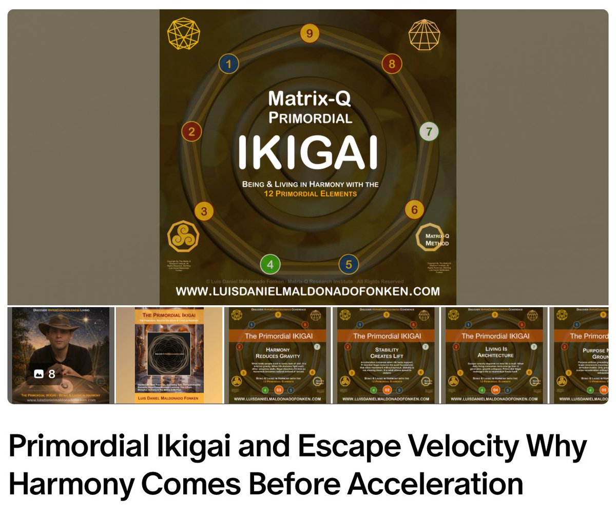 LDMF9's tweet photo. Primordial Ikigai and Escape Velocity Why Harmony Comes Before Acceleration
Read the article in Patreon

https://t.co/yZ8OYYU3oD https://t.co/0alIAkPtdc