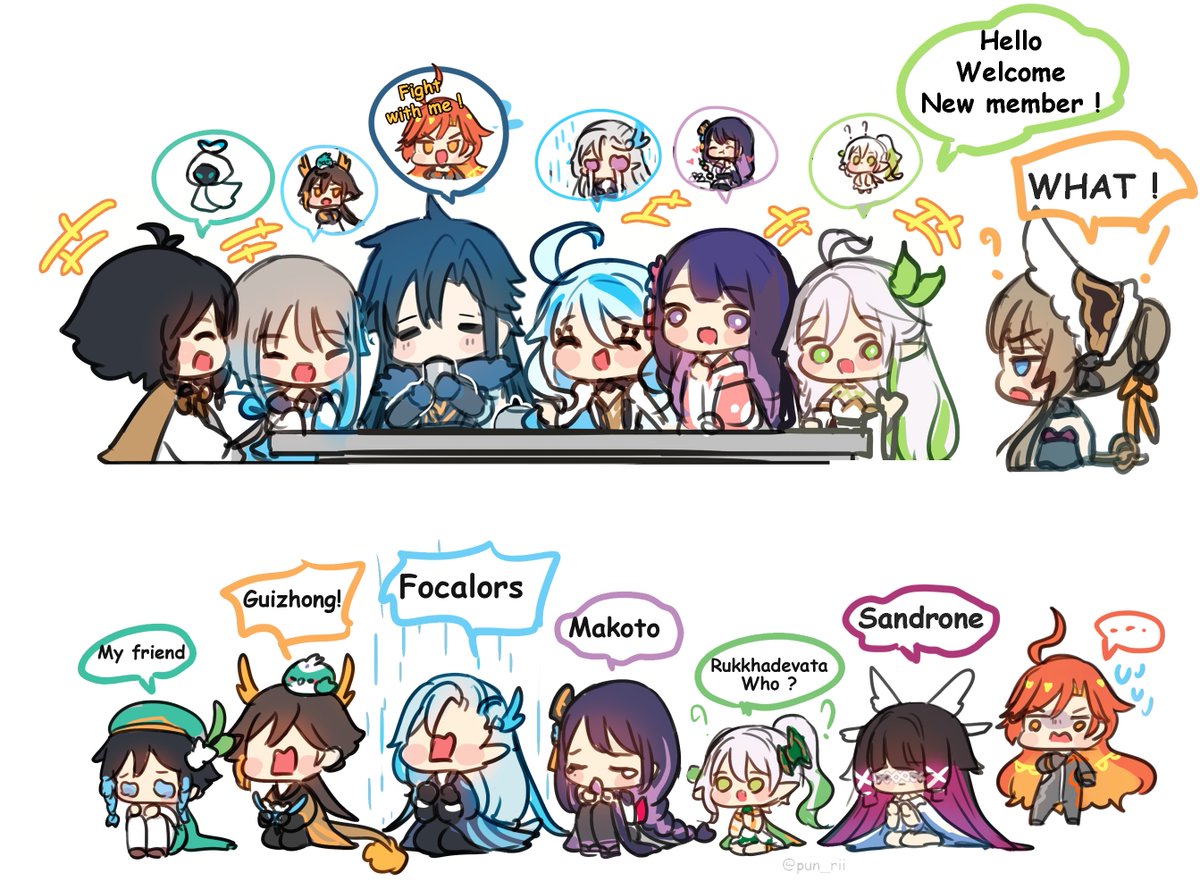 😅 #Columbina #sandrone #zhongli #venti #raiden #nahida #Neuvillette #mavuika #genshin #GenshinImpact  #hoyocreators