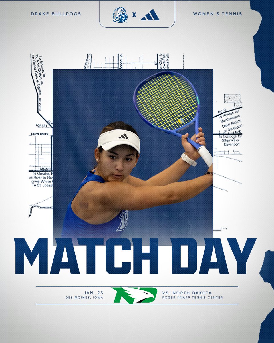 DrakeWTEN's tweet image. 𝐓𝐄𝐍𝐍𝐈𝐒 𝐓𝐈𝐌𝐄

🆚 @UNDwtennis 
⏰ 11 am
🏟️ Roger Knapp Tennis Center
📍 Des Moines, Iowa
📊 bit.ly/3LLFtQO

#DSMHometownTeam