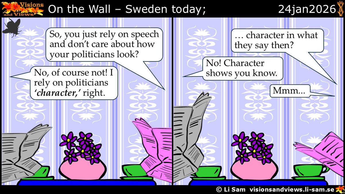 Li_Sam_se's tweet photo. About Sweden: #author Li Sam https://t.co/fgQPYvb6A9, #writing, #stories, #sweden, #politics.
What defines a politician, and on the other hand of an election, what defines a voter? Do politicians adjust based on voters, or the other way around? Which of the two definitions rely on the other first?