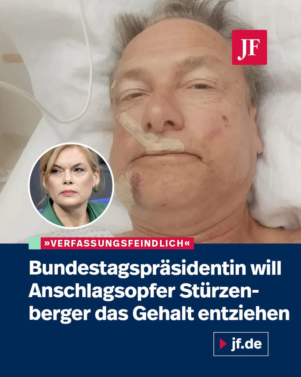 Ein Mann überlebt einen islamistischen Anschlag. Und der Staat sagt: Job weg.

Nicht der Täter wird politisch zur Rechenschaft gezogen – sondern das Opfer.

Michael Stürzenberger wird angegriffen, fast getötet – und soll nun auf Druck der Bundestagspräsidentin sein Einkommen
