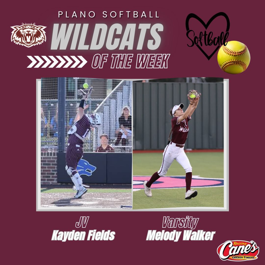 Shout out to our Wildcats of the Week!

🐾JV:  Kayden really stepped up as a leader on JV during our first week of practice. Her work ethic and positive communication with her teammates set a great example, especially for our younger players. 

🐾 V:  Mel has truly embraced her