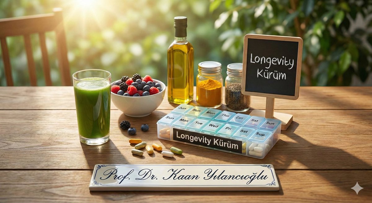 Çok soran oluyor…
Longevity günlük takviye için temel kürüm:
1.Vitamin D3 + K2 :
Bağışıklık, kemik sağlığı, ruh hali için günde 2.000 IU.
Kandaki D vitamini düzeyini yaklaşık 60 ng/mL civarında tutmak hedeflenir.
2.Magnezyum:
Uyku kalitesi, sakinleşme ve kas fonksiyonları için