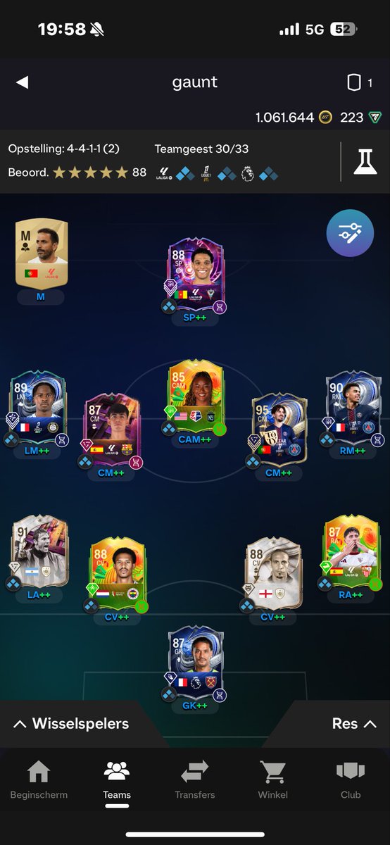 Rayenjayyy's tweet photo. @10BTK10 @EAFCassist I win most of my games and my team is random asf the pina way is just sad if your far from a pro i dont get that mentality https://t.co/j3LeG1l46f