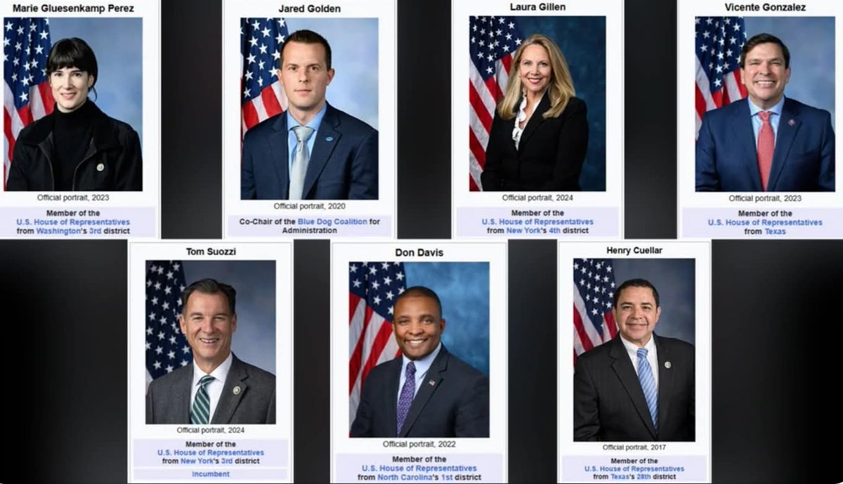 Will070965's tweet photo. @RepMGP Why? Did you vote to fund  personal military?

7 Democrats who just voted to approve more ICE funding. They assured the bill passed by ONE vote. Spread their shame, and primary them the f**k out of office. They do not represent us. https://t.co/M1c6y9D6wm