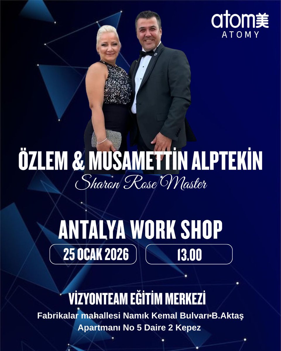 AtomyTurkey_'s tweet photo. Antalya ve çevresinde ikamet eden dostlar yarın bekleriz. #SonDakika #atomy https://t.co/sHRUBLxMDo