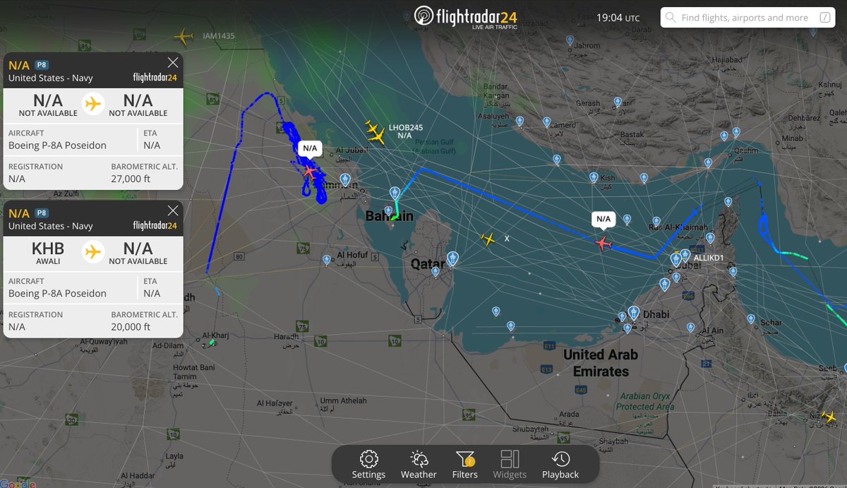 hey_itsmyturn's tweet image. #USN 🇺🇸 P-8A Poseidon tracking over Damma, #KSA 🇸🇦 
(AE6783)