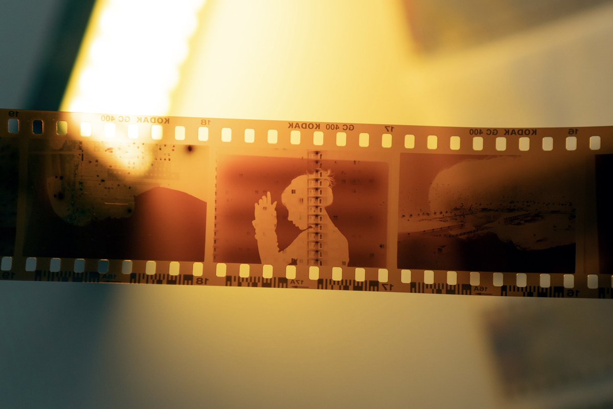 nastyagornaya's tweet image. The film negative ⠀| ⠀The photo itself