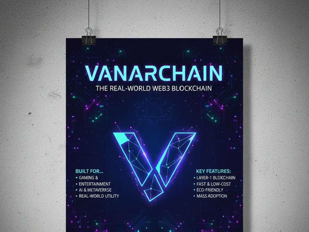VanarChain is a Layer‑1 blockchain built for real‑world use in gaming, AI, metaverse, and entertainment. Its native token $VANRY powers fees, staking, and governance while aiming for fast, low‑cost, eco‑friendly transactions and mass Web3 adoption.
<a href="/Vanarchain/">Vanar</a> #vanar