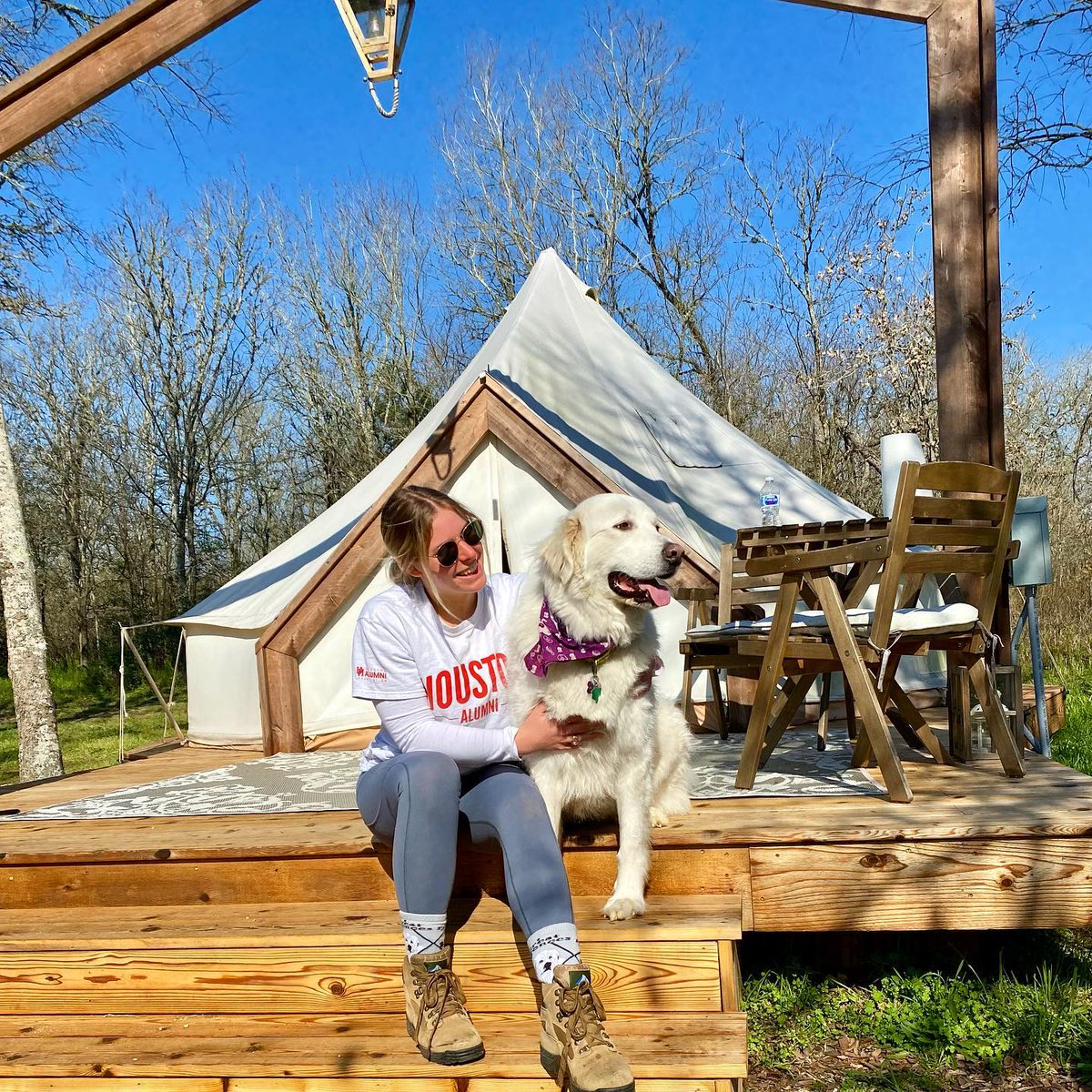 Raise your hand if this is your Valentine’s Day vibe! 🙋💕 From lakeside glamping to cozy state park cabins, Bastrop County is made for unplugging, unwinding, &amp; outdoor romance. 🌲✨ 

📷 ig: faith.burnley 
🔗: bit.ly/2CAuId6
#ExploreBastropCounty