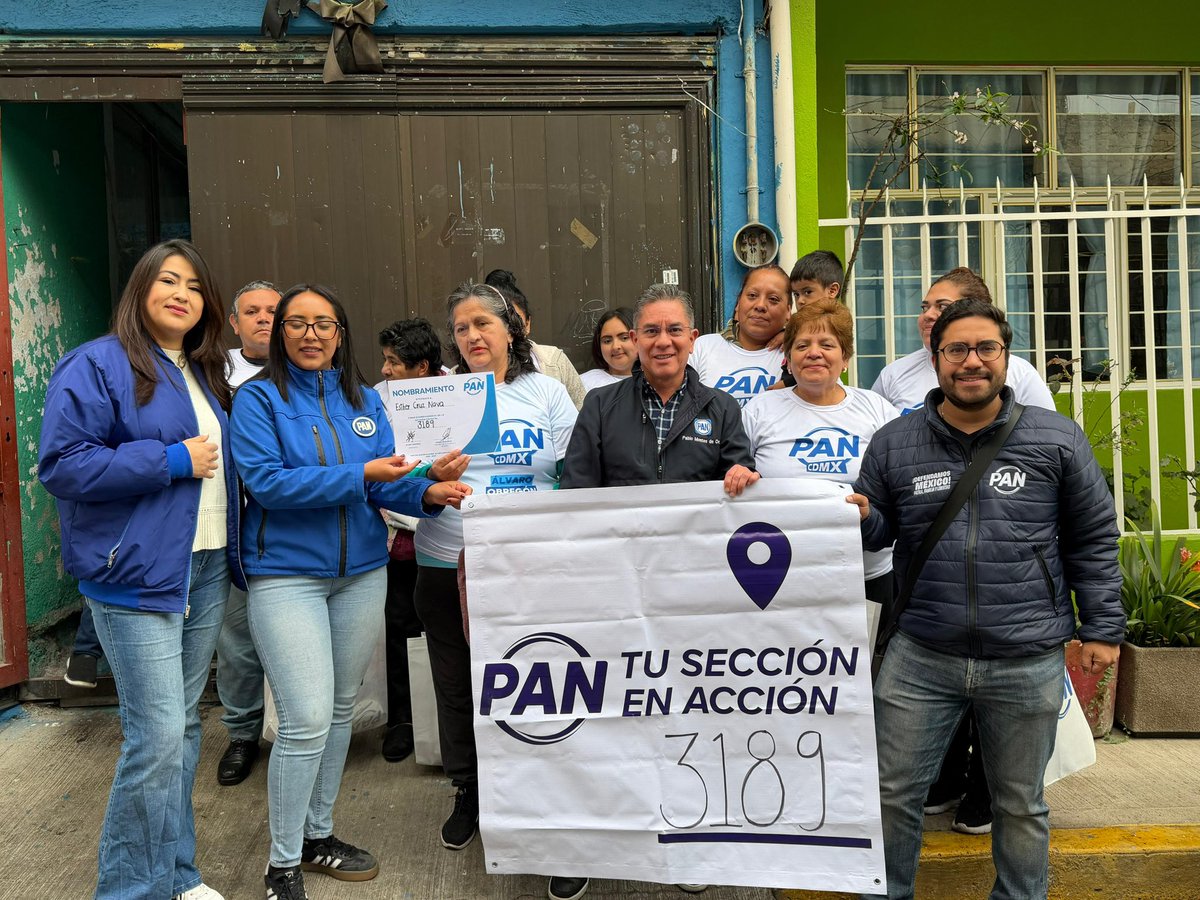 Construir la estructura del <a href="/pan_ao/">PAN ÁLVARO OBREGÓN</a> necesita la participación y compromiso de todos los panistas de Álvaro Obregón.  

Por ello, seguimos instalando los Comités Seccionales en las colonias Flor de María,  Liberales, Alfonso XIII y Hogar y Redención.  

#TuSecciónEnAcción 🔵