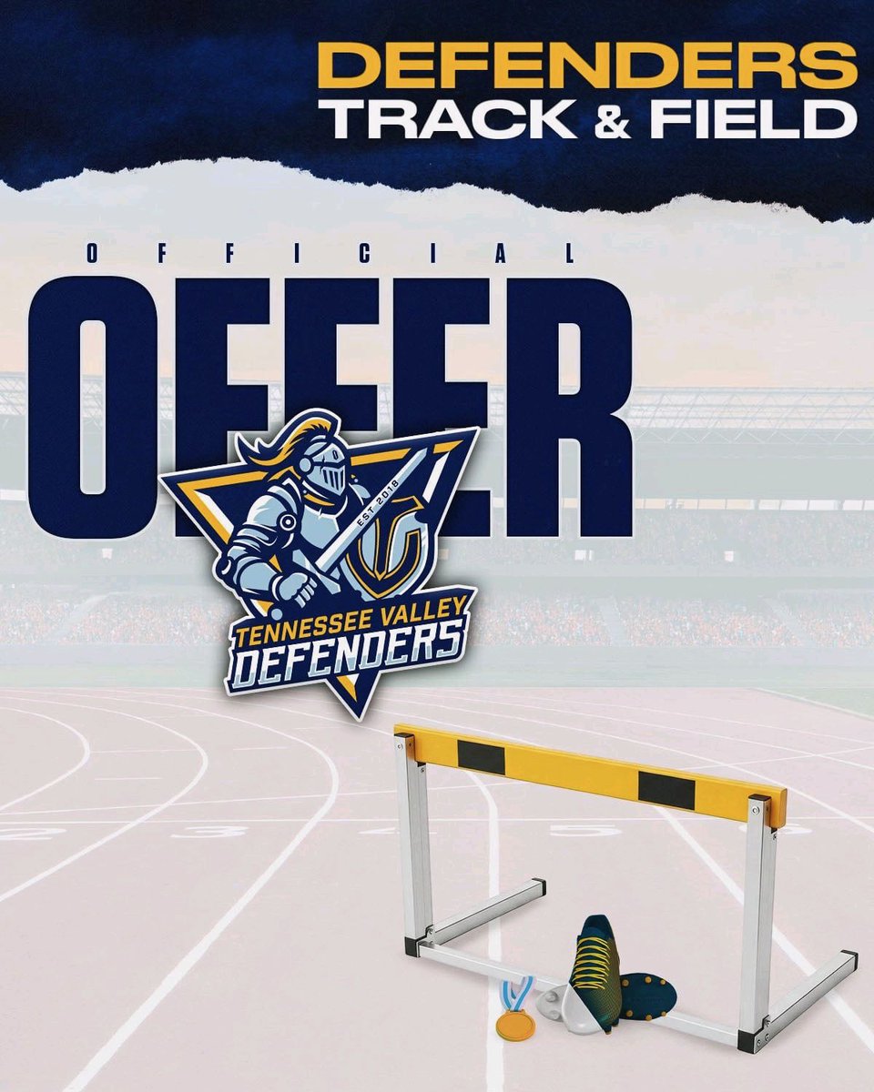 djaxon23's tweet photo. #AGTG After talking with Coach Borden, I’m blessed to receive an offer from Tennessee Valley! Thank you to the coaching staff for recognizing. Go Defenders💪🏼
@Coachjb_10 @tvdefenders @cobratracknfie1 https://t.co/DofSIorXkY