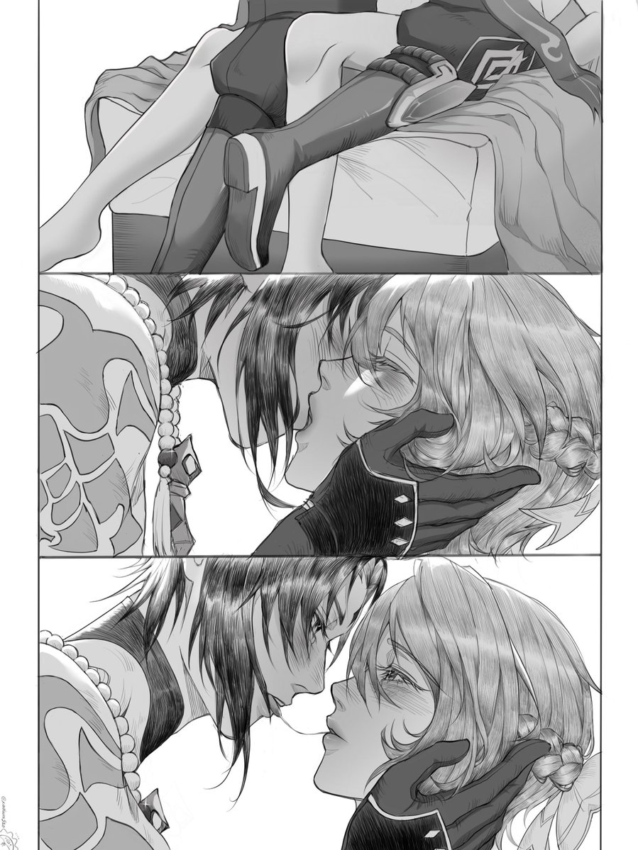 “Let me show you how much i’ve missed you”
#xiaolumi #魈荧 #魈蛍