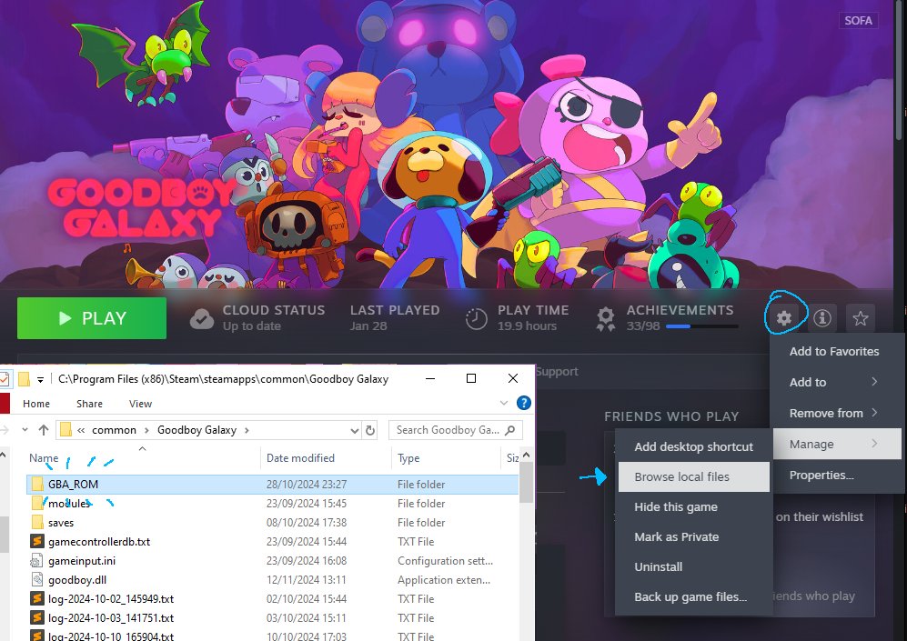 Rik - Goodboy Galaxy OUT NOW on Steam! tweet media
