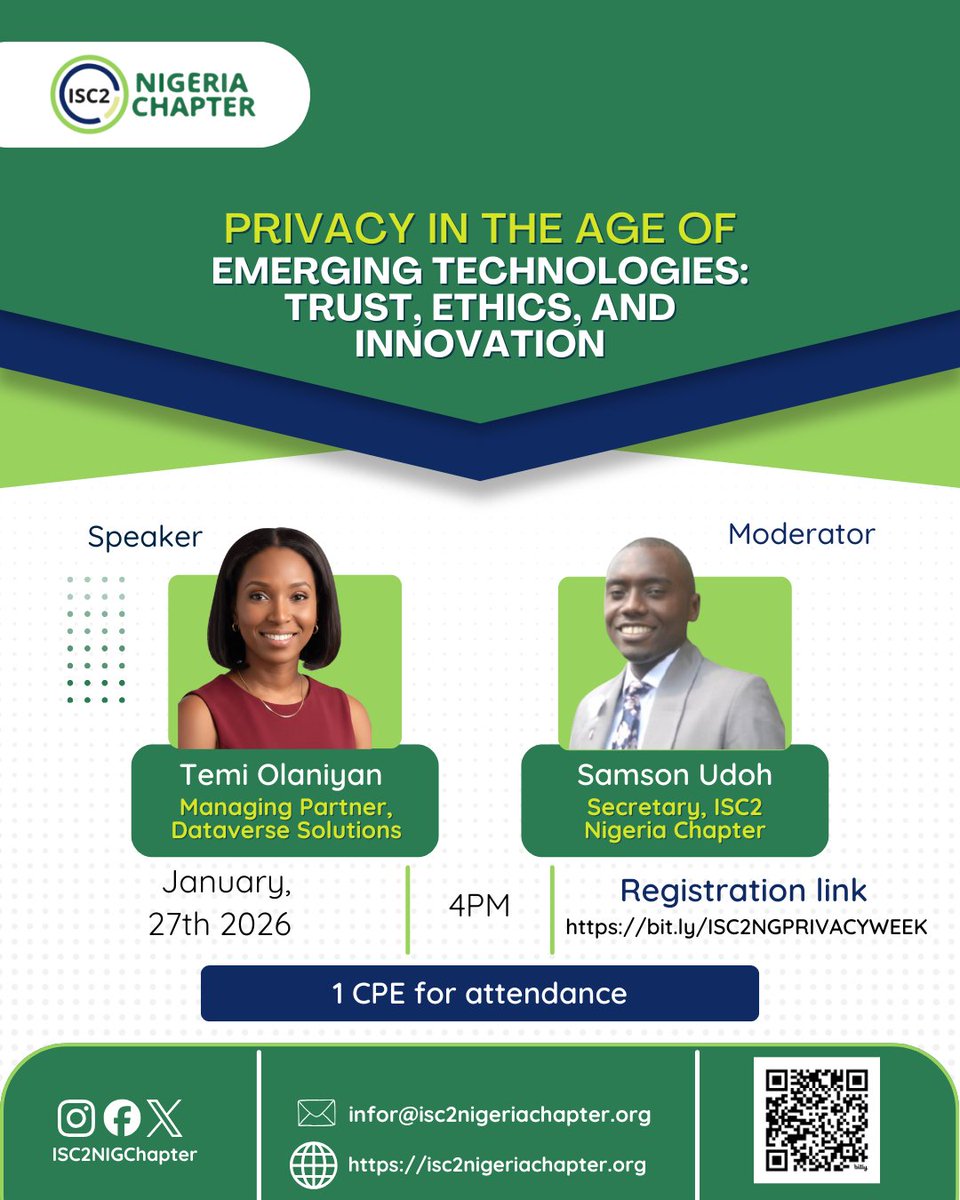 ISC2 Nigeria Chapter tweet media