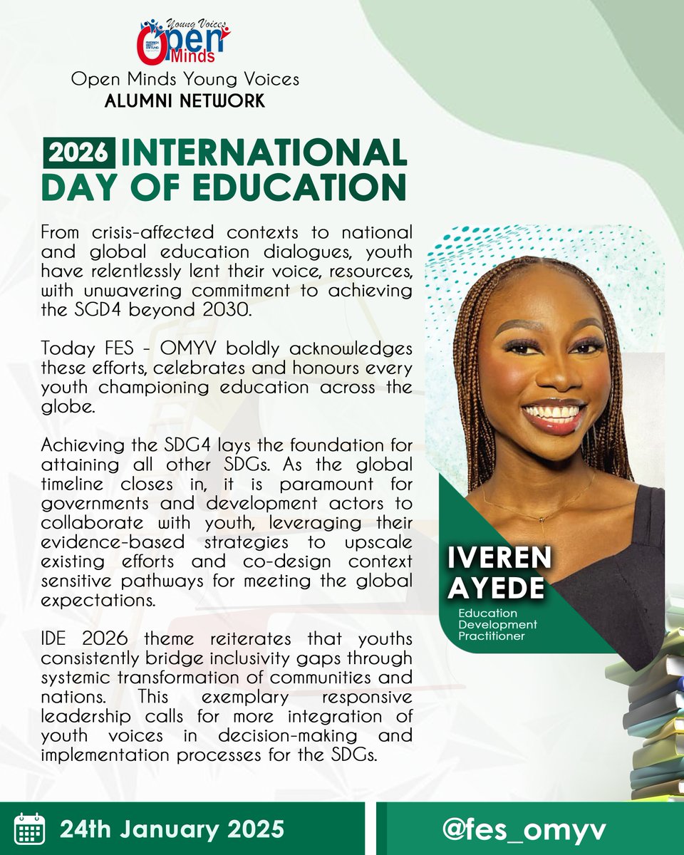 Open Minds Young Voices tweet media