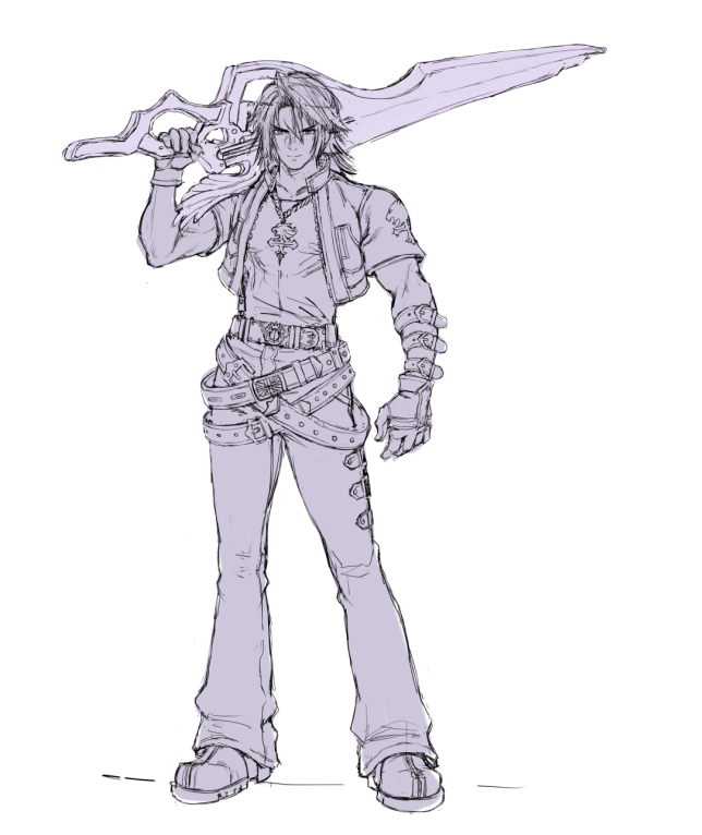 やっと下書きを詰めた～ 