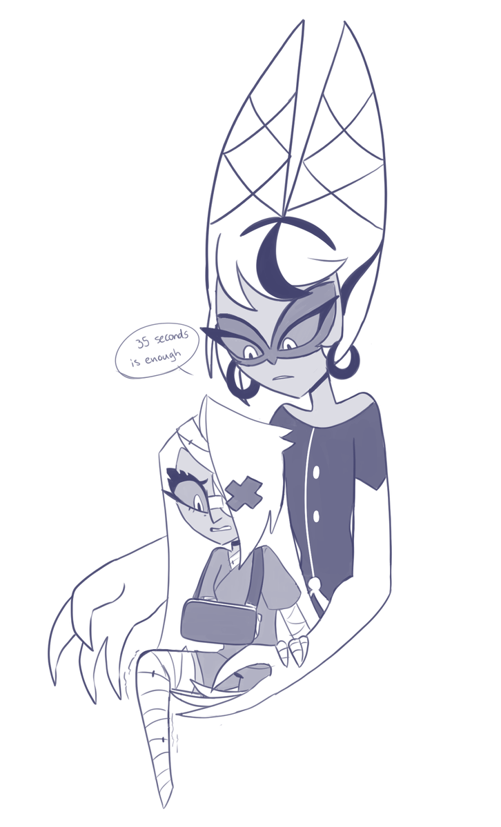 KhiraMusgrave's tweet image. physical therapy
#hazbinhotel #possessionAU #Vaggi #vaggie #CarmillaCarmine