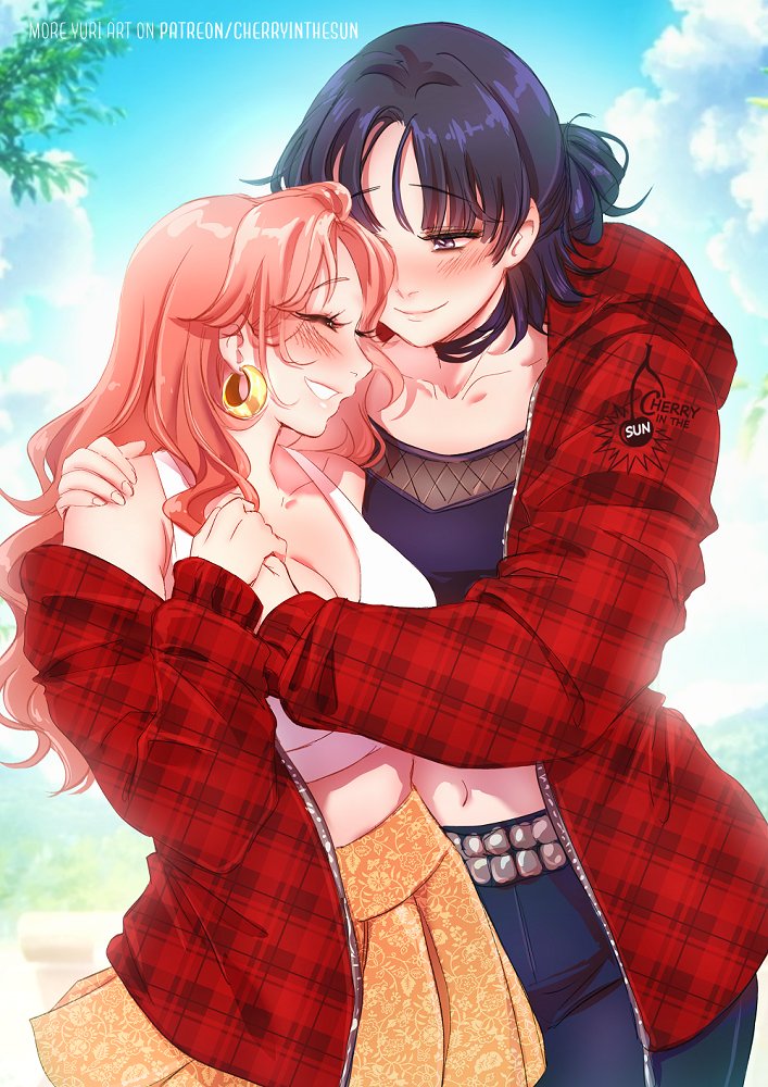 CherryInTheSun's tweet image. Mitsuki x Aya ❤️

#mitsuaya #tgswiiwagaa #theguyshewasinterestedinwasntaguyatall #yuri #百合