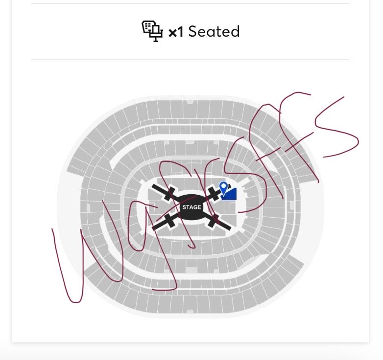 wgfrsffs's tweet photo. WTS BTS LOS ANGELES DAY 1 9/1

row 2 with vip soundcheck 

QYOP - WILL UPDATE WITH CURRENT PRICE 

#BTS_WORLDTOUR #BTS_WORLDTOUR_ARIRANG https://t.co/qRLq7EETeV