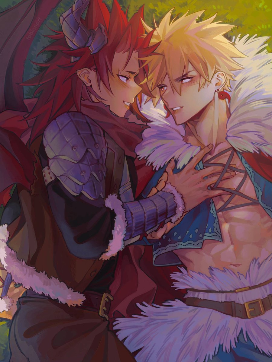 another fantasy au who, who'd have thought 🌹🌹 #kiribaku #krbk #切爆