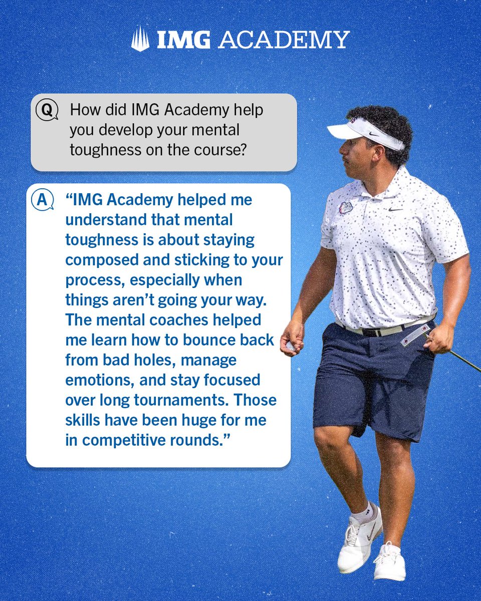 Read along as alumni Guillermo Polo reflects on the lessons from IMG Academy that still shape his game today🏌️‍♂️🔥