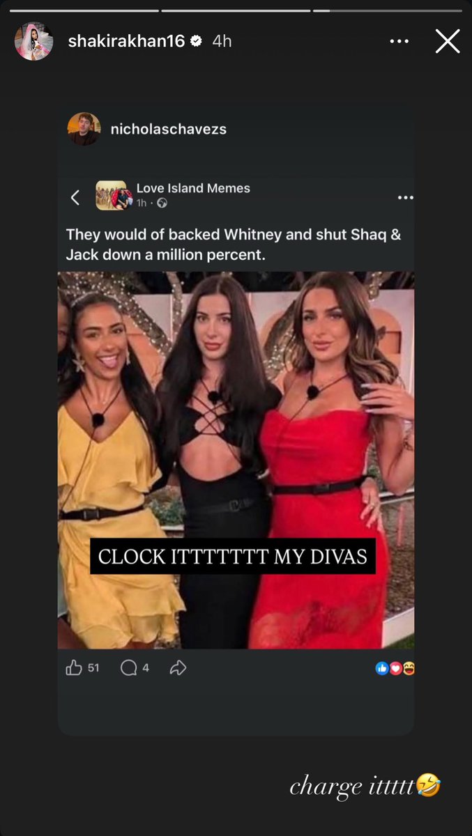 VikaArynafansss's tweet photo. Shakira is always on the right side☺️ #LoveIslandAllStars https://t.co/nVpT0bjaOs