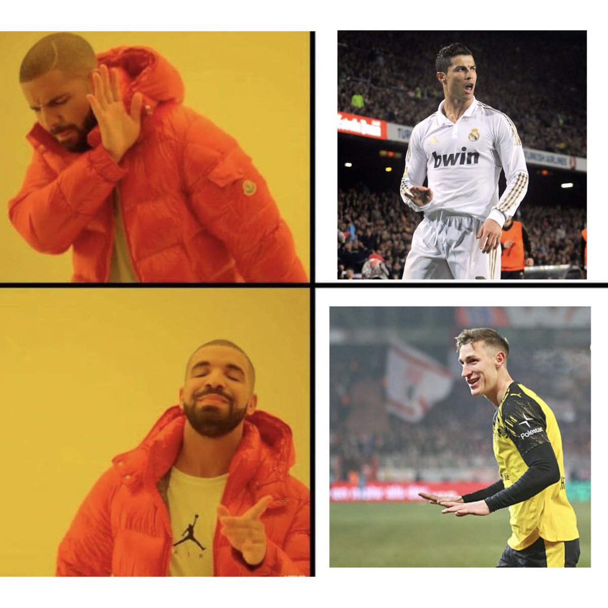 Schlotterbeck >> Ronaldo 

Calma Calma