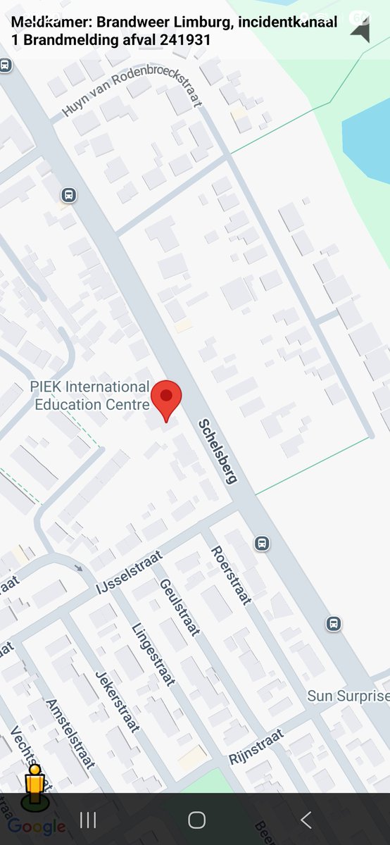 Brandmelding Afval op Schelsberg