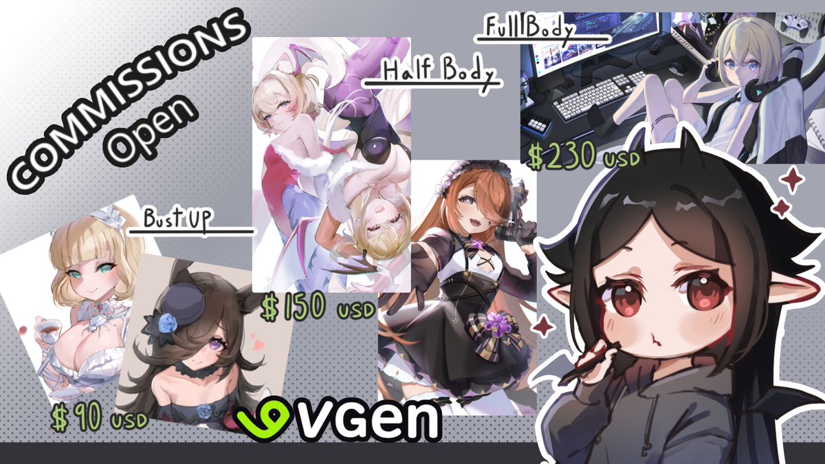 CM slots are open now on #VGen !