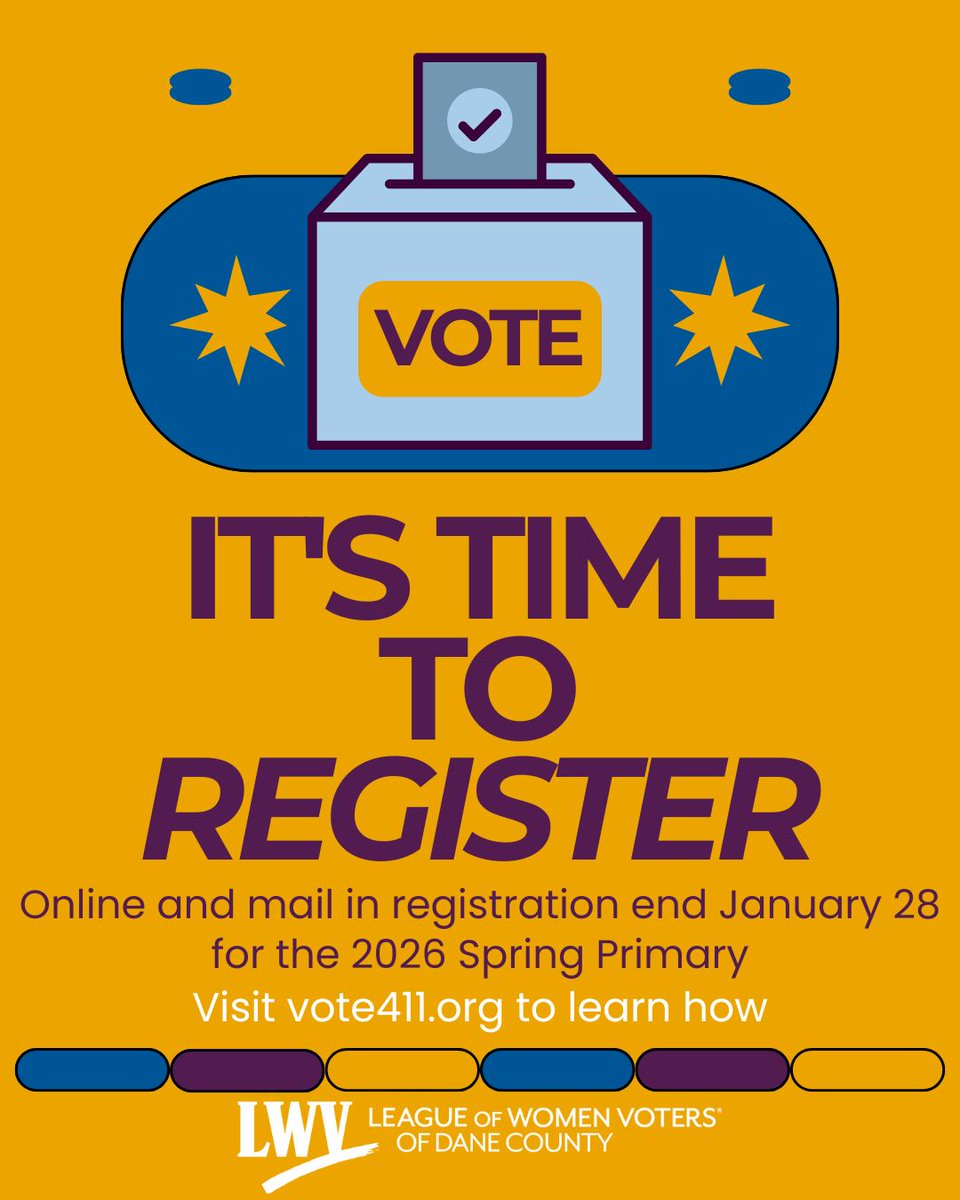 League of Women Voters of Dane County tweet media