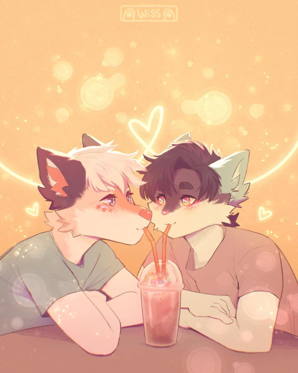 AnthroWolfie's tweet photo. Sharing is caring ❤️🥰

🎨 Art by @notWiss https://t.co/7JCyYFZRhF