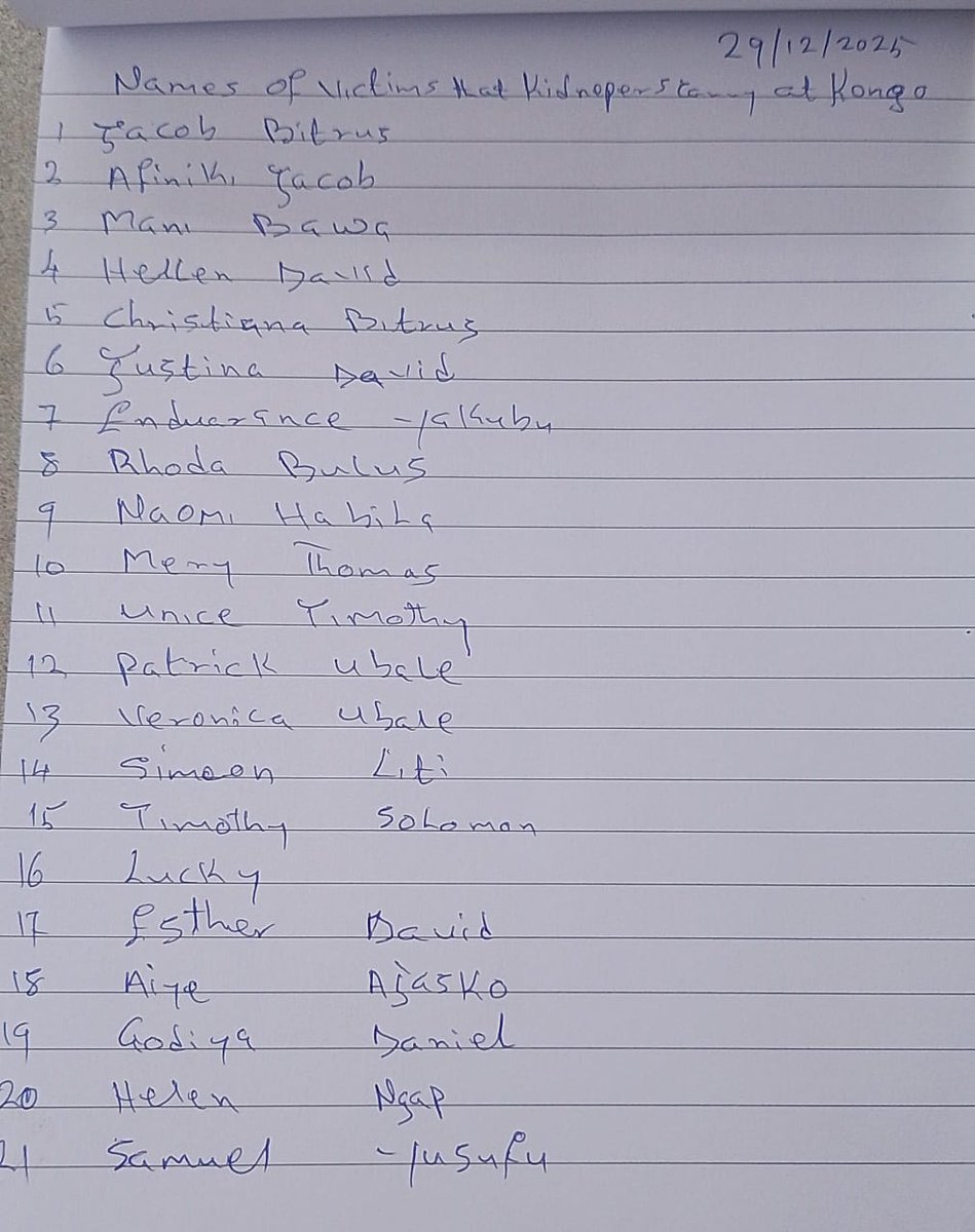 SKefason's tweet image. On 29 of December 2025, a bride, her friends and others were kidnapped during her bride shower on her wedding eve from Kongo village in Kwaturu Ward, Kachia LGA of kaduna state.

I am sure you never saw this in any newspaper or TV but trust me it happened.

Imagine your sister or…